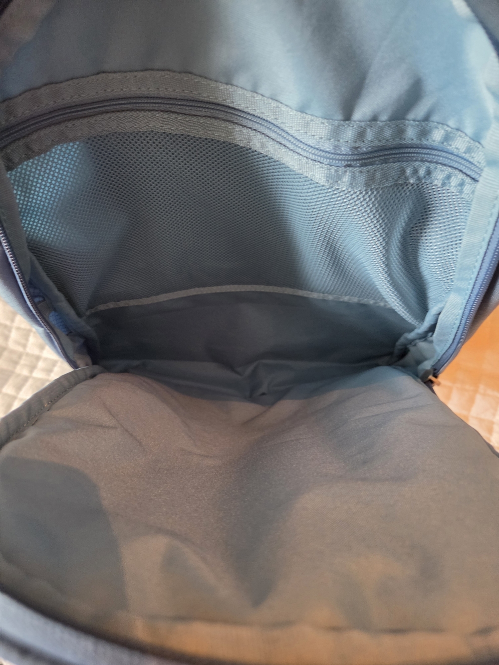 NWOT Nike Slate Blue Backpack with Front Bungee - Picture 2 of 9